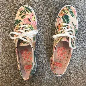 Rifle Paper co Keds